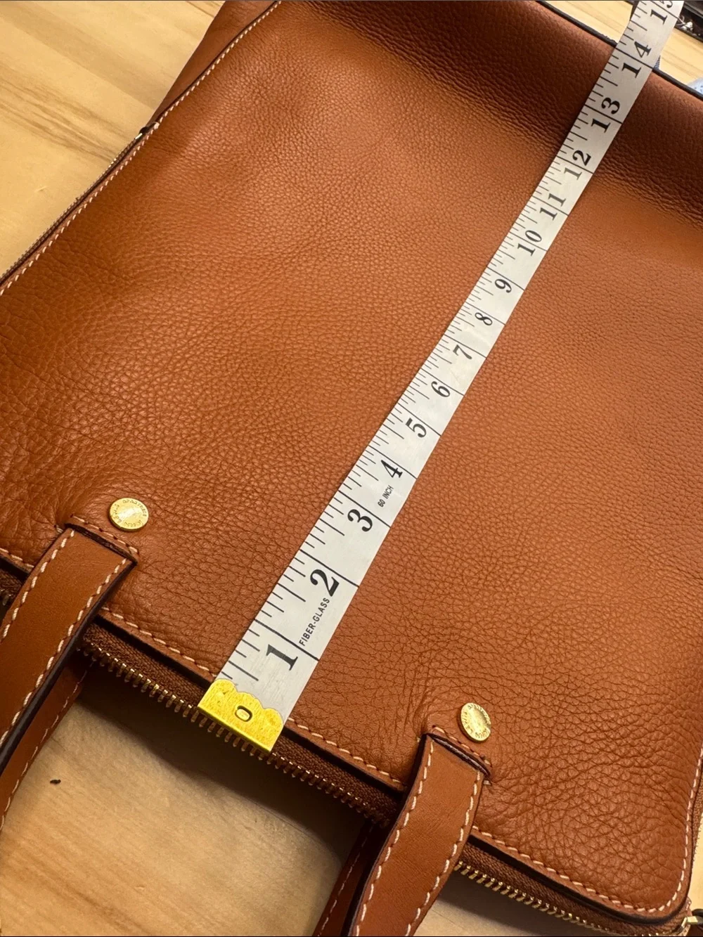 John Lewis pebbled grain leather, the zipped backpack